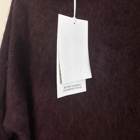 COS - BRUSHED-CASHMERE TURTLENECK JUMPER - Picture 3 of 6